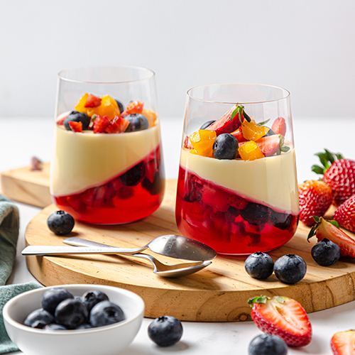 Jelly and White Chocolate