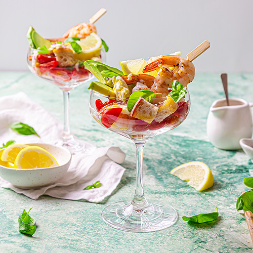 Prawn Panzanella Salad