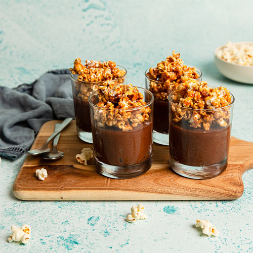 Salted-Caramel-Popcorn-Mousse-Cups