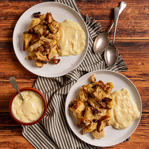 Slow Cooker Bread and Butter Pudding