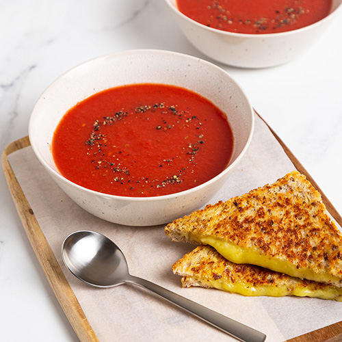 Speedy tomato soup