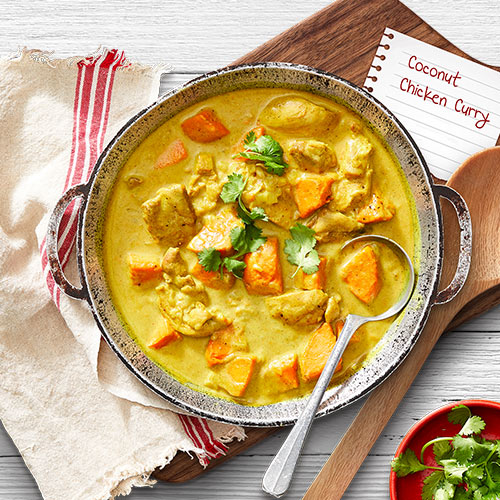 Coconut chicken curry