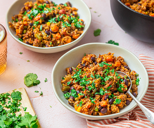 Easy one pot rice - final recipe result