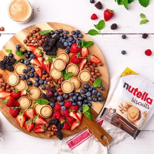 Nutella biscuit sharing platter