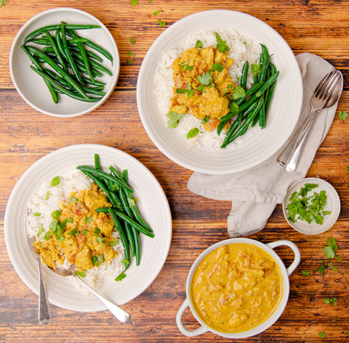 Slow cooker chicken curry
