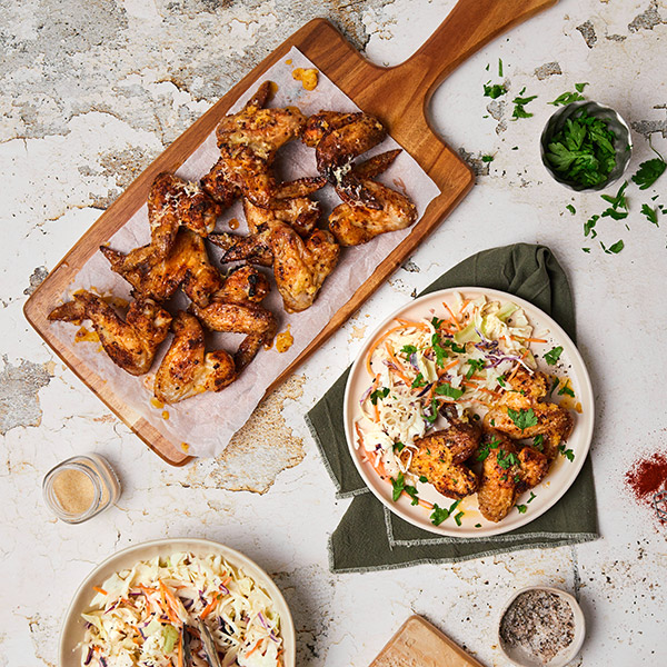 garlic parmesan wings