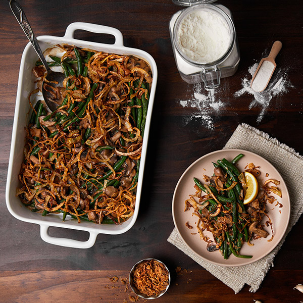 green bean casserole crispy onions