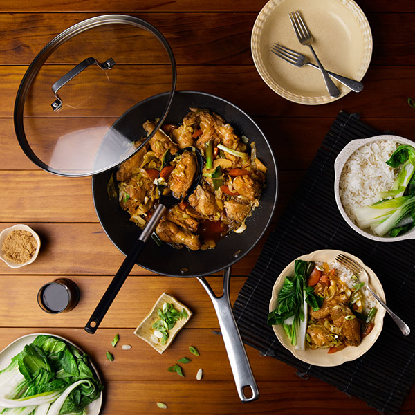 Ginger and soy braised chicken nibbles