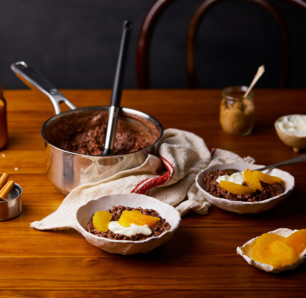 Chocolate Orange Rice Pudding