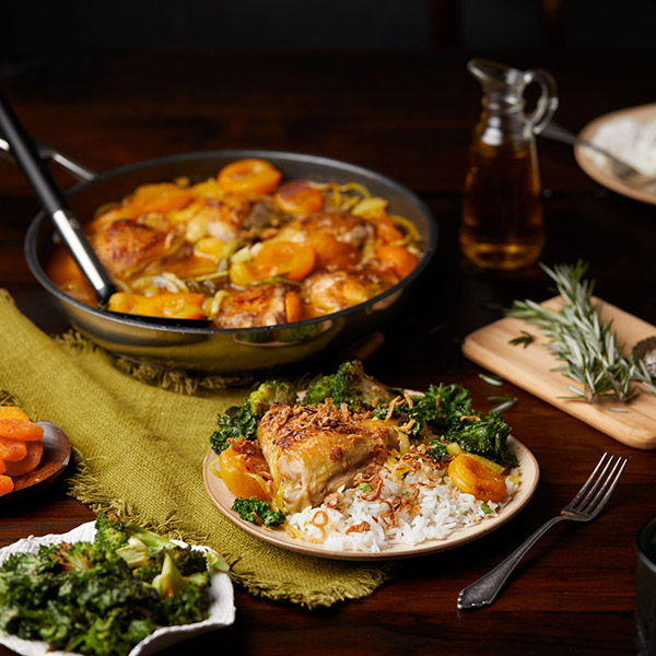Apricot Chicken one pan