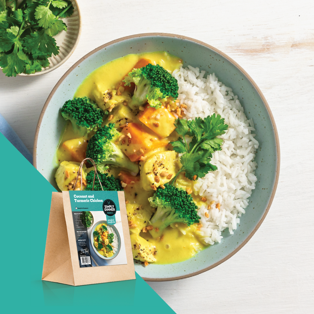 Coconut and turmeric chicken