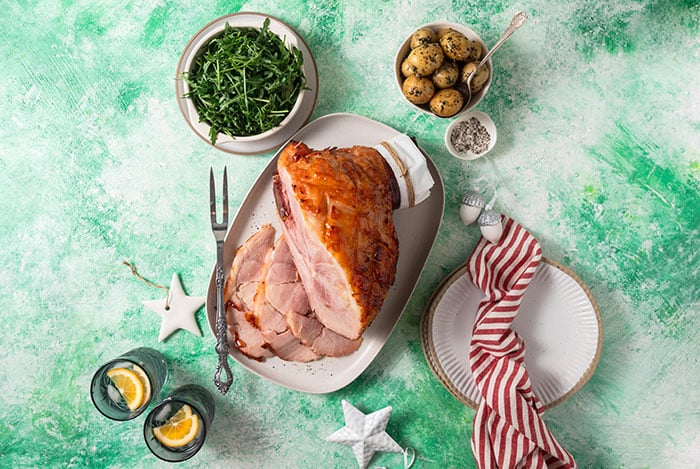 Christmas ham