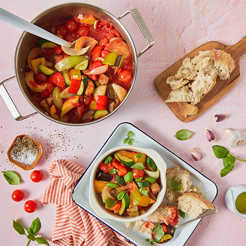 Ratatouille-inspired summer stew