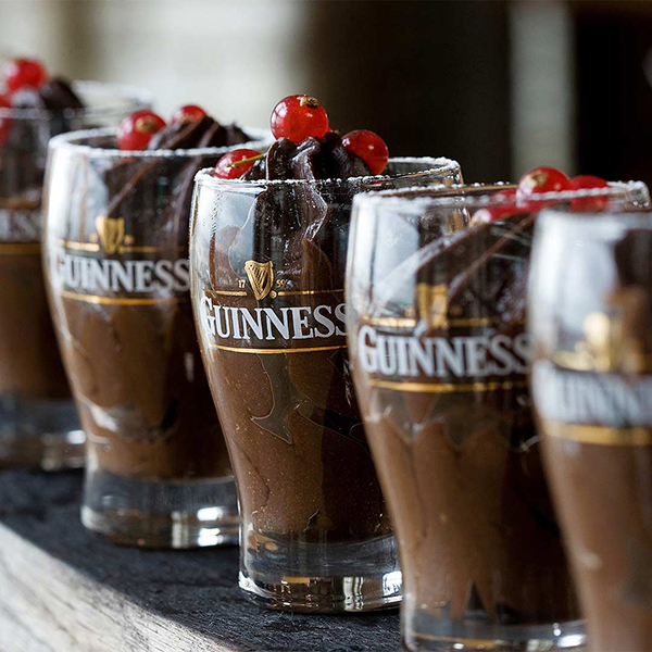 Guinness chocolate mousse