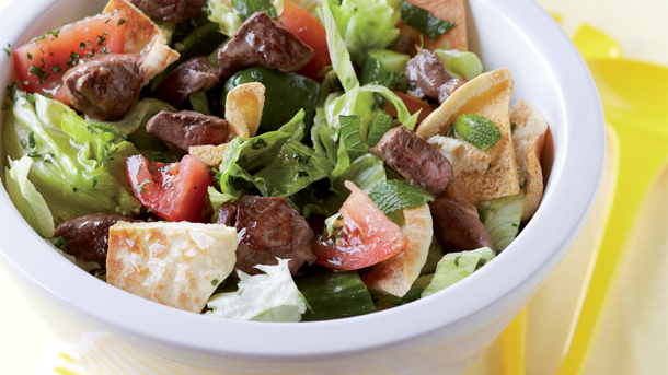 lambfattoushsalad