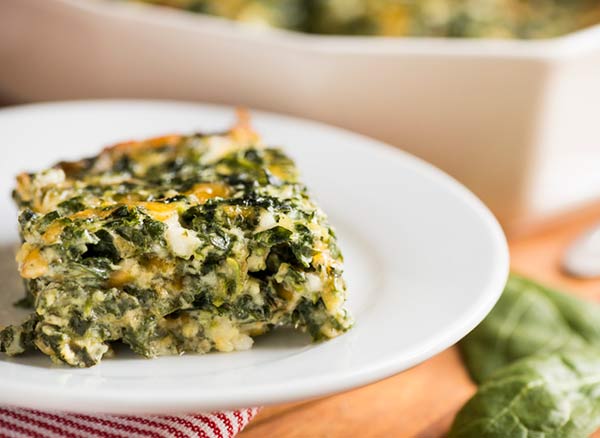 Spinach casserole