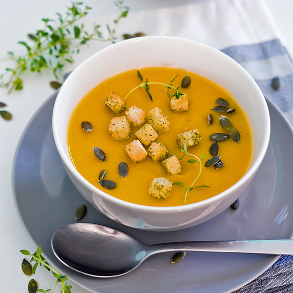 Roast pumpkin soup