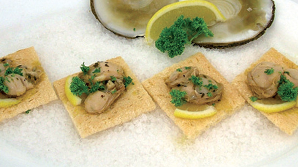 marinatedoysterappetiser