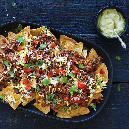 Quick and easy nachos