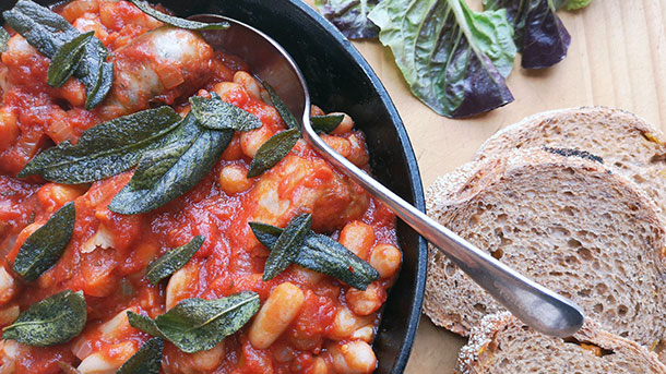 march11recipe0000sausagesandbeansintomatosauce3