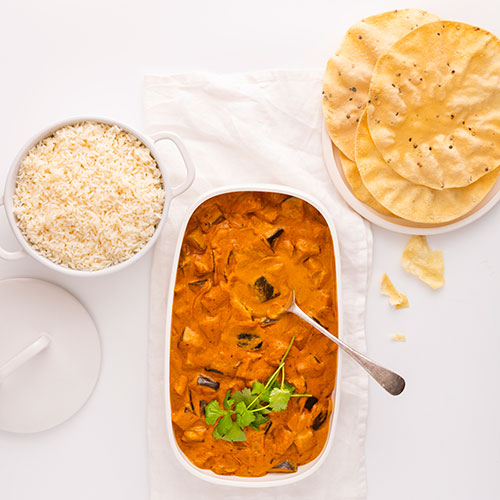 Eggplant tikka masala