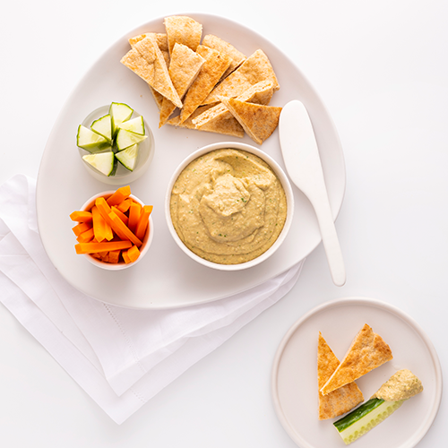 Garlic hummus