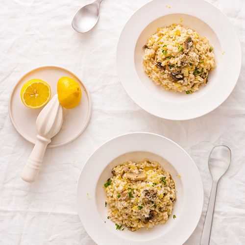 Mushroom risotto
