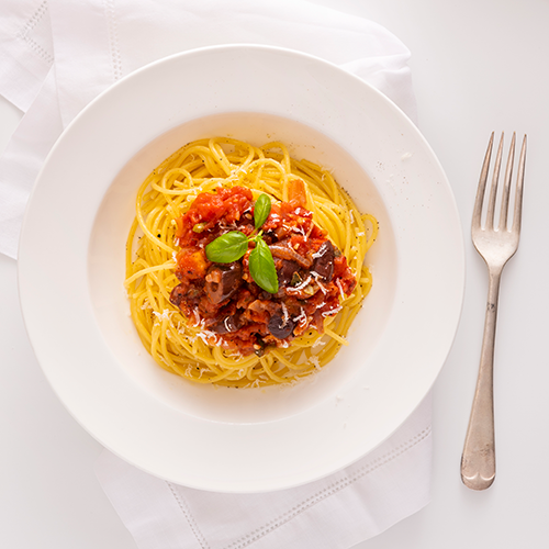 Spaghetti puttanesca