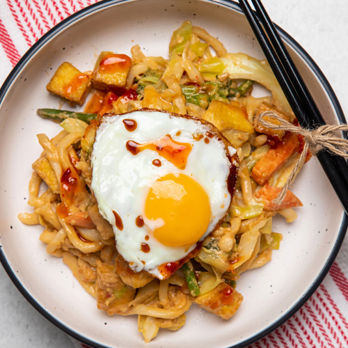 satay tofu noodles