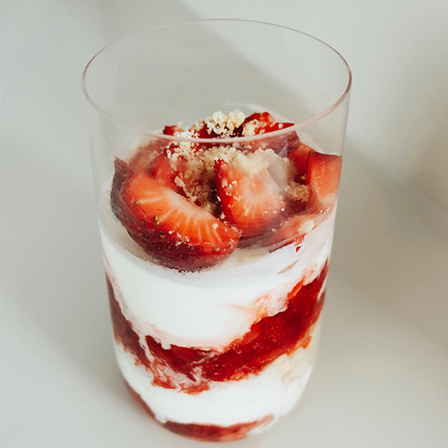 Strawberry Shortcake Sundae