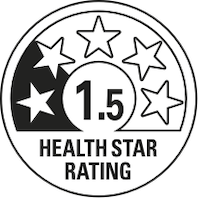 1.5 health star rating