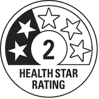 2.0 health star rating