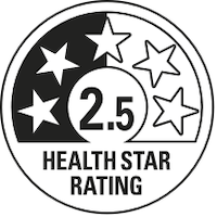 2.5 health star rating