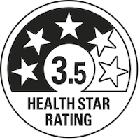 3.5 health star rating