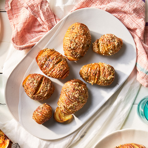 hasselback potatoes
